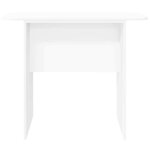 vidaXL Table console Blanc 93 x 40 x 75 cm Bois d'ingénierie