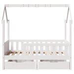 vidaXL Cadre de lit enfant avec tiroirs sans matelas 80x170 cm bois
