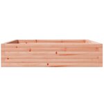vidaXL Jardinière 100x100x23 cm bois massif de douglas