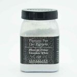 Pigment en poudre - sennelier - blanc de titane - pot de 200 ml