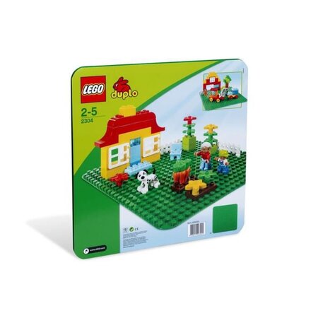 Lego 2304 duplo grande plaque de base verte classique briques lego duplo  jeu pour enfants 2-5 ans