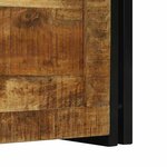 vidaXL Boîte de Rangement 60 x 40 x 41 cm bois de manguier massif