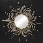 Miroir diy soleil vintage à fabriquer soi-même ø 63 cm