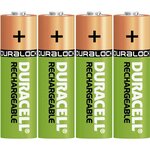 Duracell lot de 4 piles rcr plus 1300 mah aa