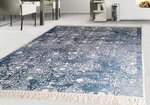 Tapis de salon MEDAILLON 180 x 150 cm - Bleu