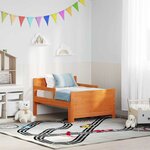 vidaXL Cadre de lit Brun cire 80 x 200 cm Bois d'ingénierie