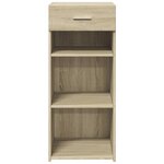 vidaXL Buffet chêne sonoma 40x42 5x93 cm bois d'ingénierie