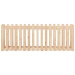 vidaXL Lit surélevé de jardin design de clôture 200x50x70cm pin massif
