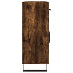 vidaXL Buffet chêne fumé 69 5x34x90 cm bois d'ingénierie