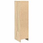 vidaXL Buffet haut chêne sonoma 29 5x34x119 5 cm bois d'ingénierie