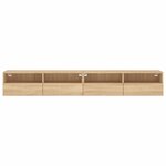 vidaXL Meubles TV muraux 2Pièces chêne sonoma 100x30x30cm bois ingénierie