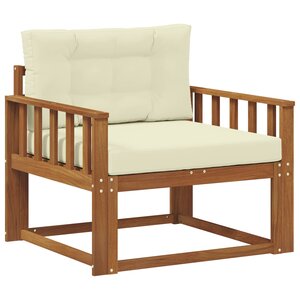 vidaXL Sofa de milieu extérieur Naturel