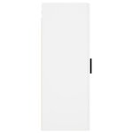 vidaXL Armoire murale blanc 34 5x34x90 cm