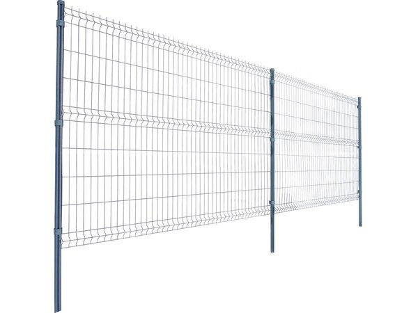 Lot de 4 panneaux rigides gris - 2.50 x h 1.53 m