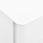 vidaXL Classeur mobile Blanc 30x45x59 cm Acier