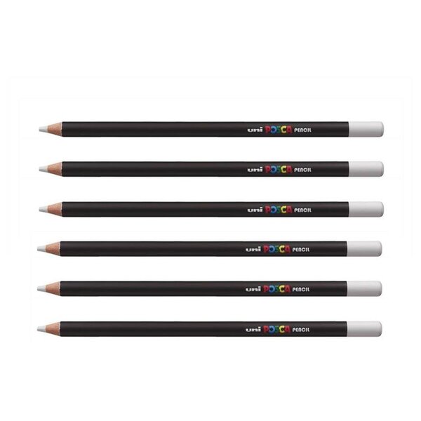 Crayon de couleur kpe200 gc gris clair x 6 POSCA