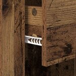 vidaXL Cabinet de chevet Bois ancien 35 x 50 x 60 cm Bois d'ingénierie