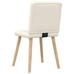vidaXL Chaises à manger lot de 4 Lin