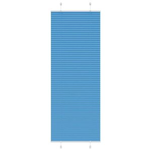 vidaXL Store plissé bleu 70x200 cm largeur du tissu 69 4 cm polyester