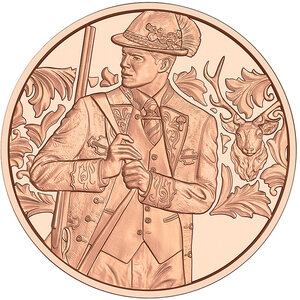 Monnaie ANTLER Traditional and Trendy 1/2 Oz Cuivre 10€ Euro Austria 2026 (PRÉCOMMANDE)