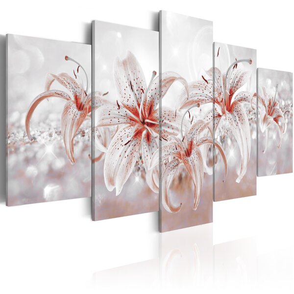 Tableau - flowery saga l x h en cm 100x50