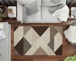 Tapis de salon MIRAN 160 x 230 cm - Marron