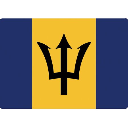 Informatique tapis de souris drapeau barbade
