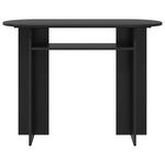 vidaXL Table console Chêne noir 100 x 39 5 x 75 cm Bois d'ingénierie