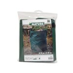 Nature Sac à déchets de jardin rond 140 L vert