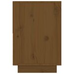 vidaXL Tables de chevet 2Pièces Marron miel 60x34x51cm Bois de pin solide