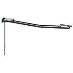 vidaXL Cadre de auvent Anthracite 2.5 x 2 m Métal