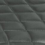 vidaXL Chaises à manger lot de 6 gris cuir véritable