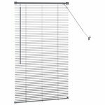 vidaXL Store de Fenêtre Gris foncé 80 x 130 cm Aluminium