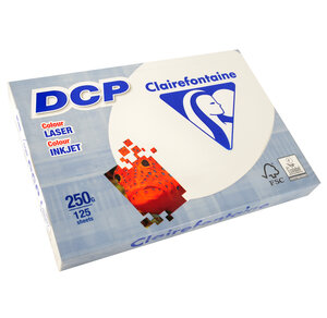 Ramette 125 Feuilles Papier 250g A4 210x297 mm Ivoire CLAIREFONTAINE
