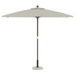 vidaXL Pied de parasol Multicolore et noir 45 x 45 x 40 cm