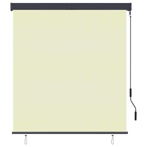vidaXL Store roulant d'extérieur 140 x 250 cm Crème