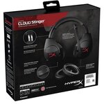 HyperX Micro-Casque Gamer Cloud Stinger Filaire Noir PC/PS4