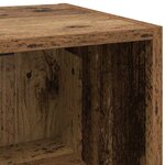 vidaXL Buffet Bois ancien 32.5 x 34.5 x 90 cm Bois d'ingénierie