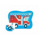 Puzzle 12Pièces mini fire truck