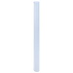 vidaXL Film de fenêtre statique dépoli gris 60x2000 cm PVC