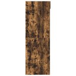 vidaXL Armoire pour machine à laver Chêne fumé 67 5 x 68 x 200 cm