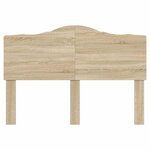 vidaXL Tête de lit Chêne Sonoma 140 cm Bois d'ingénierie