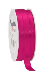 Satin double face 25-m-rouleau 10 mm magenta