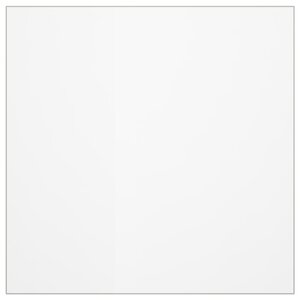 vidaXL Protecteur de table transparent 90x90 cm 1 6 mm PVC