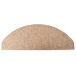 vidaXL Tapis d'escalier auto-adhésifs 10 Pièces beige 65x22 5x3 5 cm