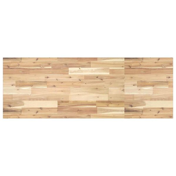 vidaXL Dessus de table rectangulaire 140x50x2 cm bois massif d'acacia