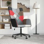 vidaXL Chaise de relaxation Patchwork Tissu