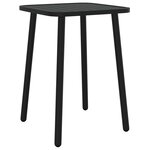 vidaXL Ensemble à manger de jardin 5 Pièces anthracite acier