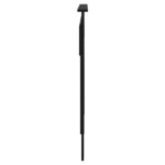 vidaXL Tête de lit Chêne noir 140 cm Bois d'ingénierie