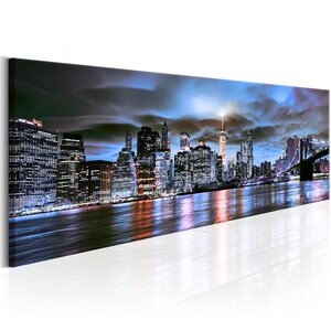 Tableau - nyc: city lighthouse l x h en cm 135x45